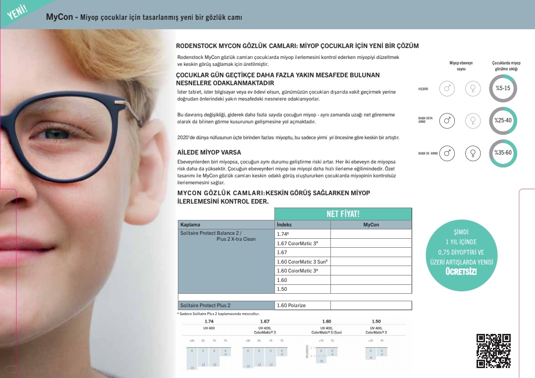 Rodenstock MyCon™ Gözlük Camları